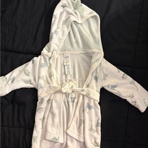 Carter’s Dino Hooded Baby Robe 0–9M